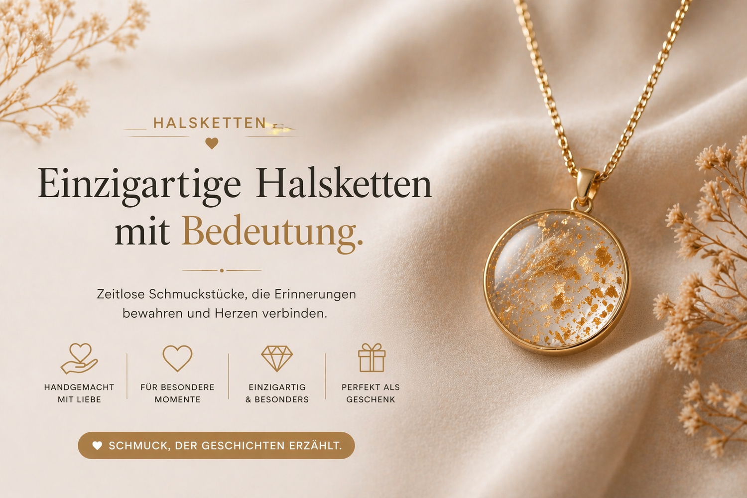 Handgefertigte Halsketten – Einzigartige Schmuckstücke mit Bedeutung